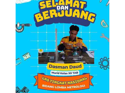 Hijau Meriah Pengumuman Ucapan Selamat dan Sukses Poster_11zon