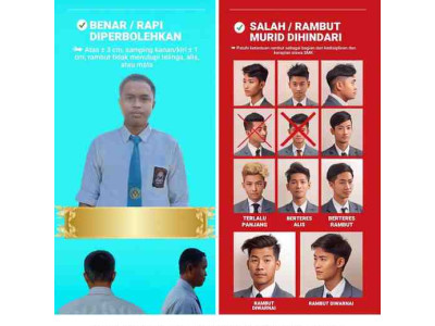 EducationalHairPosterSMKStudents